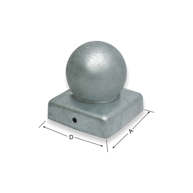 Post Caps with ball 