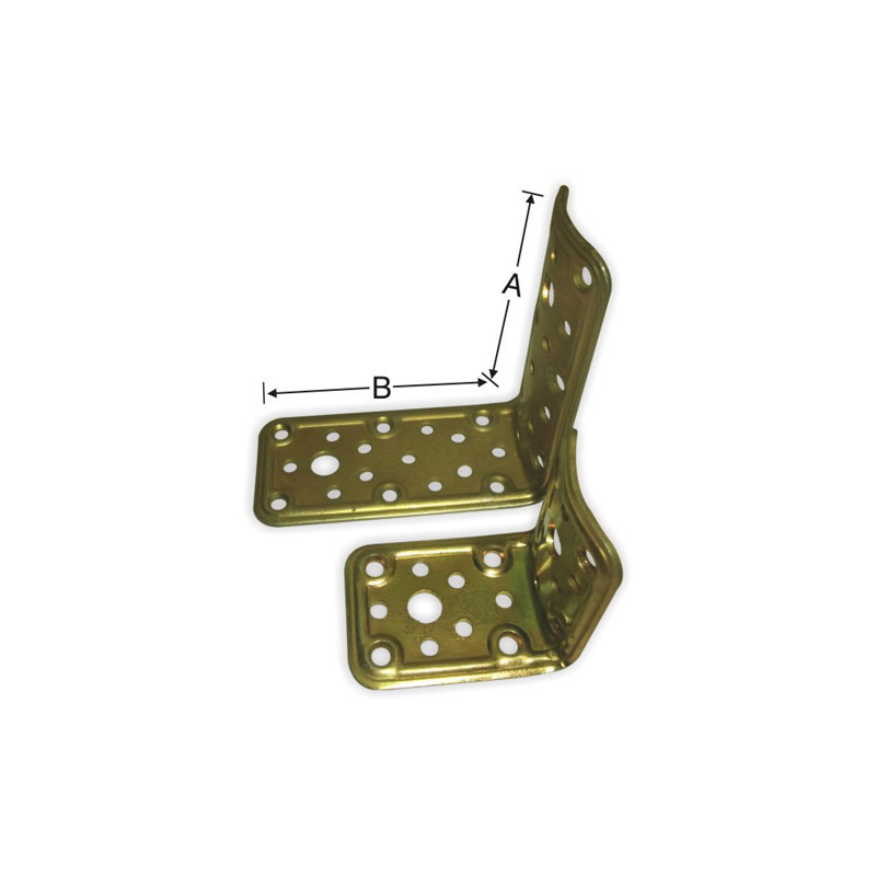 Perforated Round Corner Bracket 